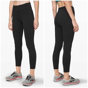 Lululemon Speed Up Tight 25" Black Sz 4 Black